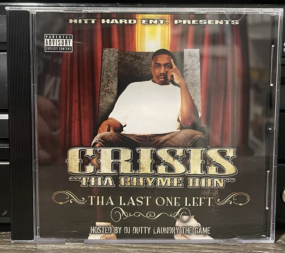 Bert Rare Hard To Find Crisis Tha Rhyme Don Out If Print CD 2005 Preowned